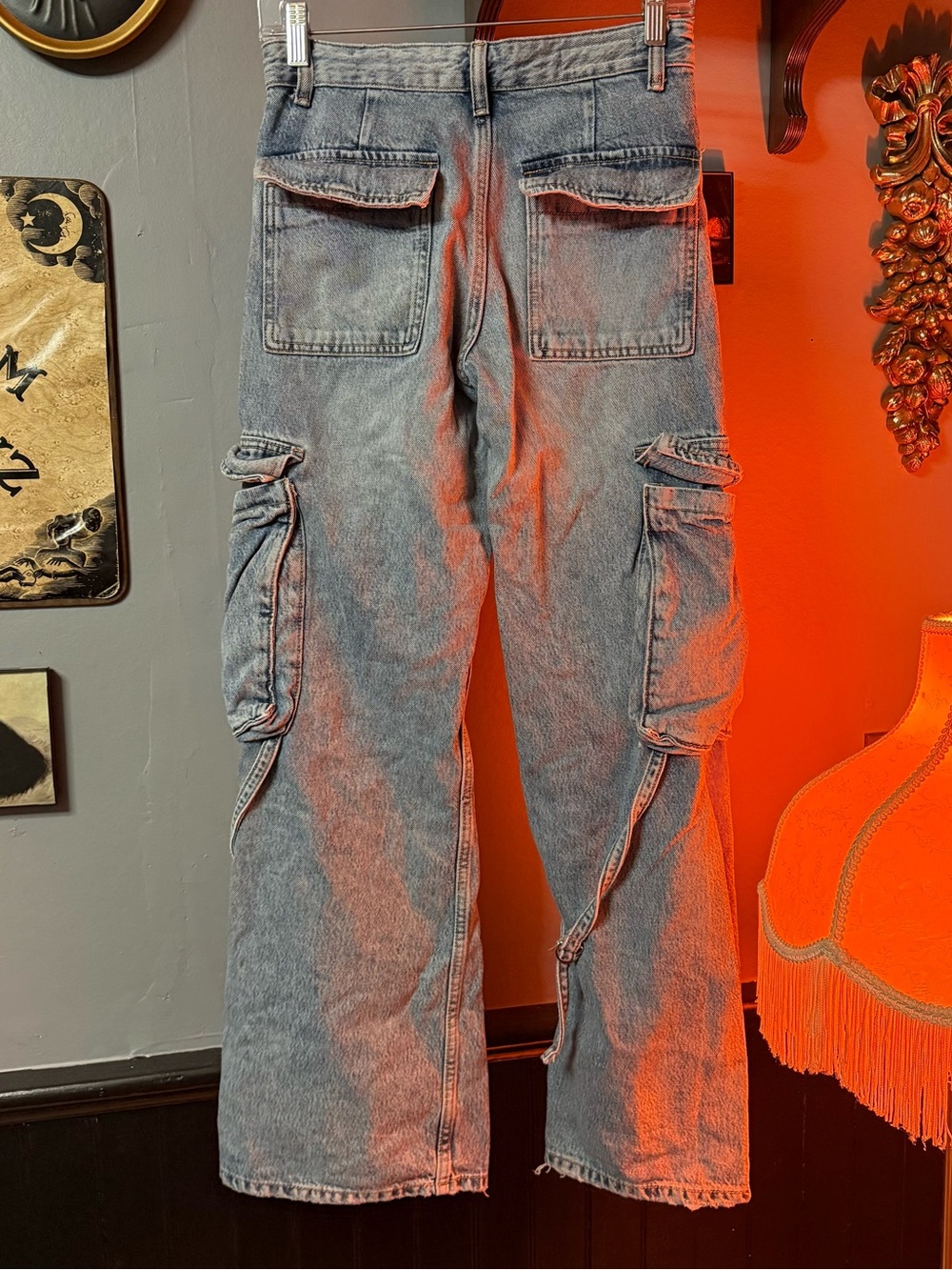 Zara Light Blue Denim Jeans - Picture 3 of 4